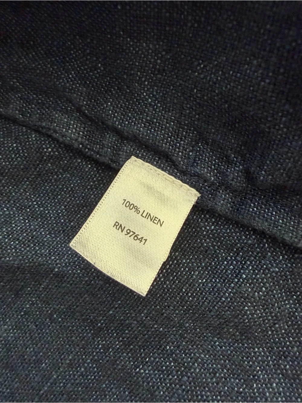 Pure Jill 100% Linen Open-Front Jacket Cardigan - Size L - Picture 8 of 12